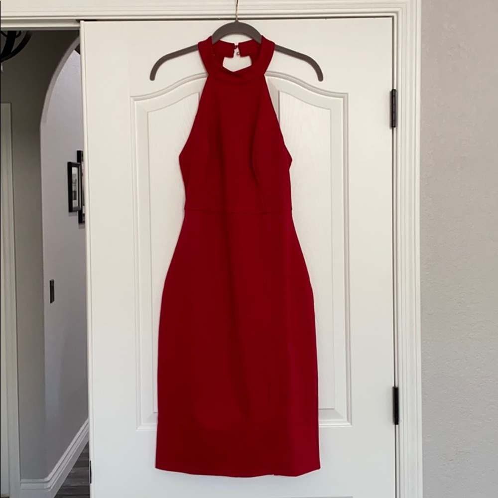 Red cocktail dress Brand new never worn